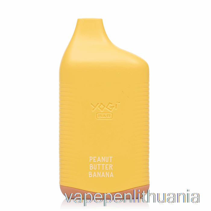 Yogi Bar 8000 Vienkartinis žemės Riešutų Sviestas Bananas Granola Batonėlis Vape Skystis